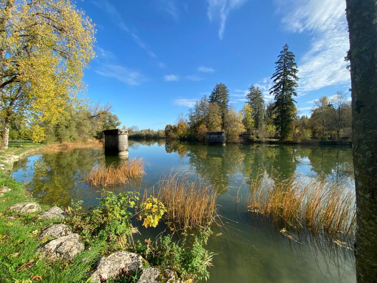 La Grande Marmite Du Lac De Vouglans Vila Pont-de-Poitte Exterior foto