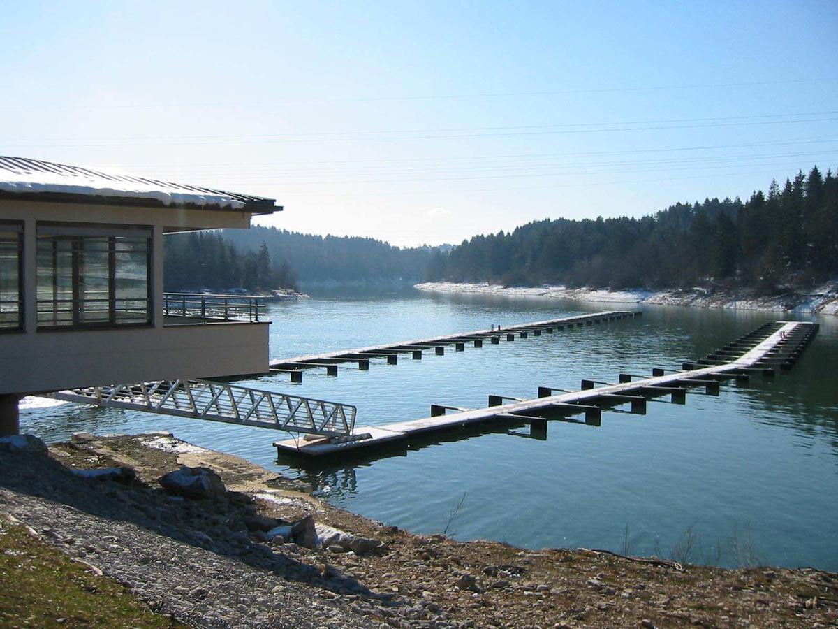 La Grande Marmite Du Lac De Vouglans Vila Pont-de-Poitte Exterior foto